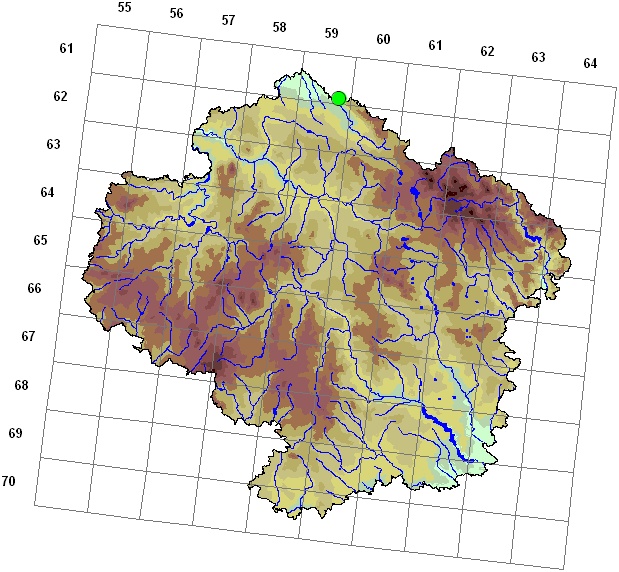 Mapa výskytu - svinka matná - Armadillidium opacum