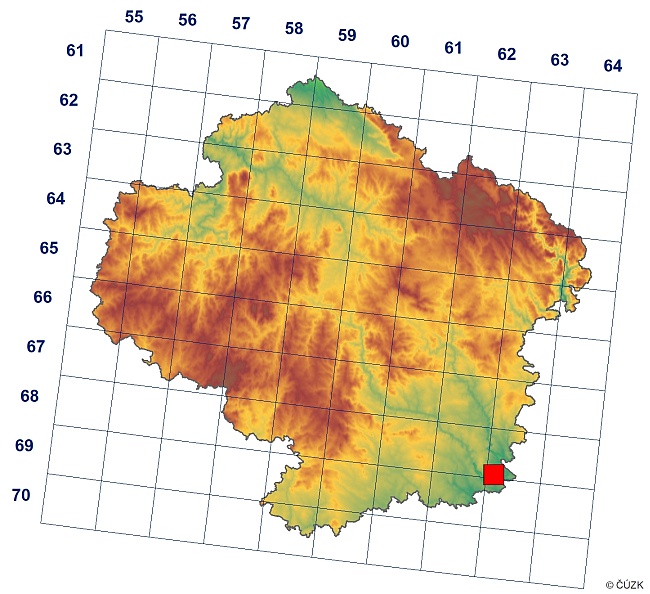 Mapa výskytu - křídlanka mravencovitá - Pergalumna formicaria